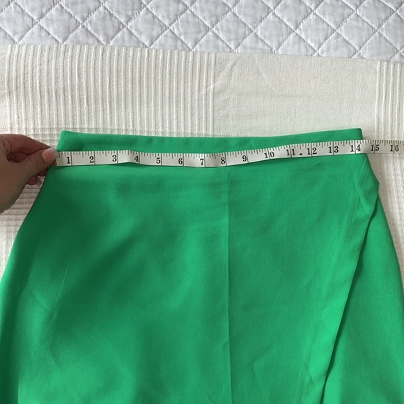 ZARA SLIT WRAP SKIRT - Picture 6 of 6